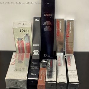 NIB - Bundle of 11 Brand New In Box Dior Addict and Dior Show Cosmetics 💄